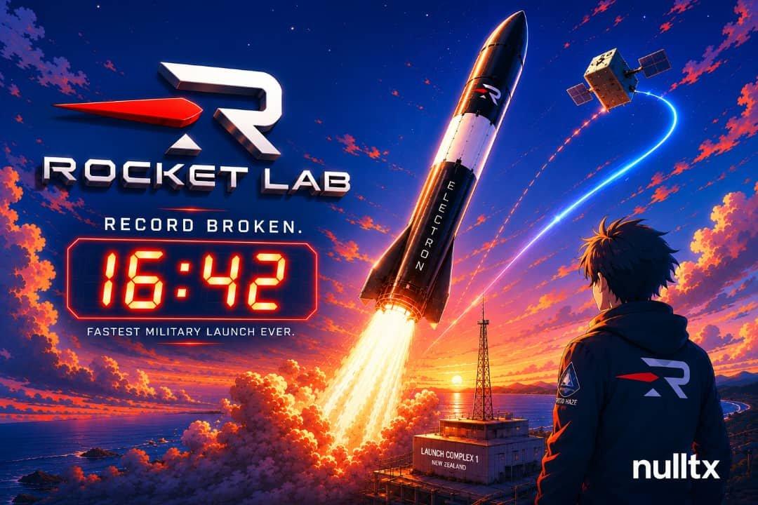 Rocket Lab Achieves Fastest Military Launch in History