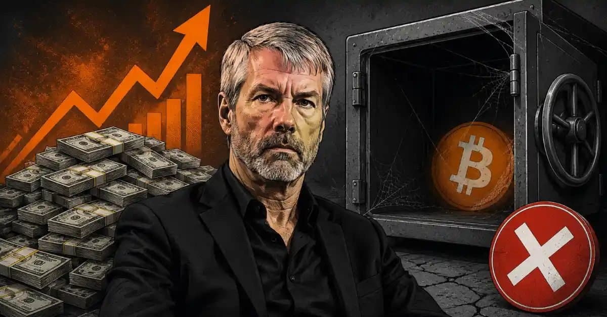 Michael Saylor Raises $467 Million Without Bitcoin Purchases