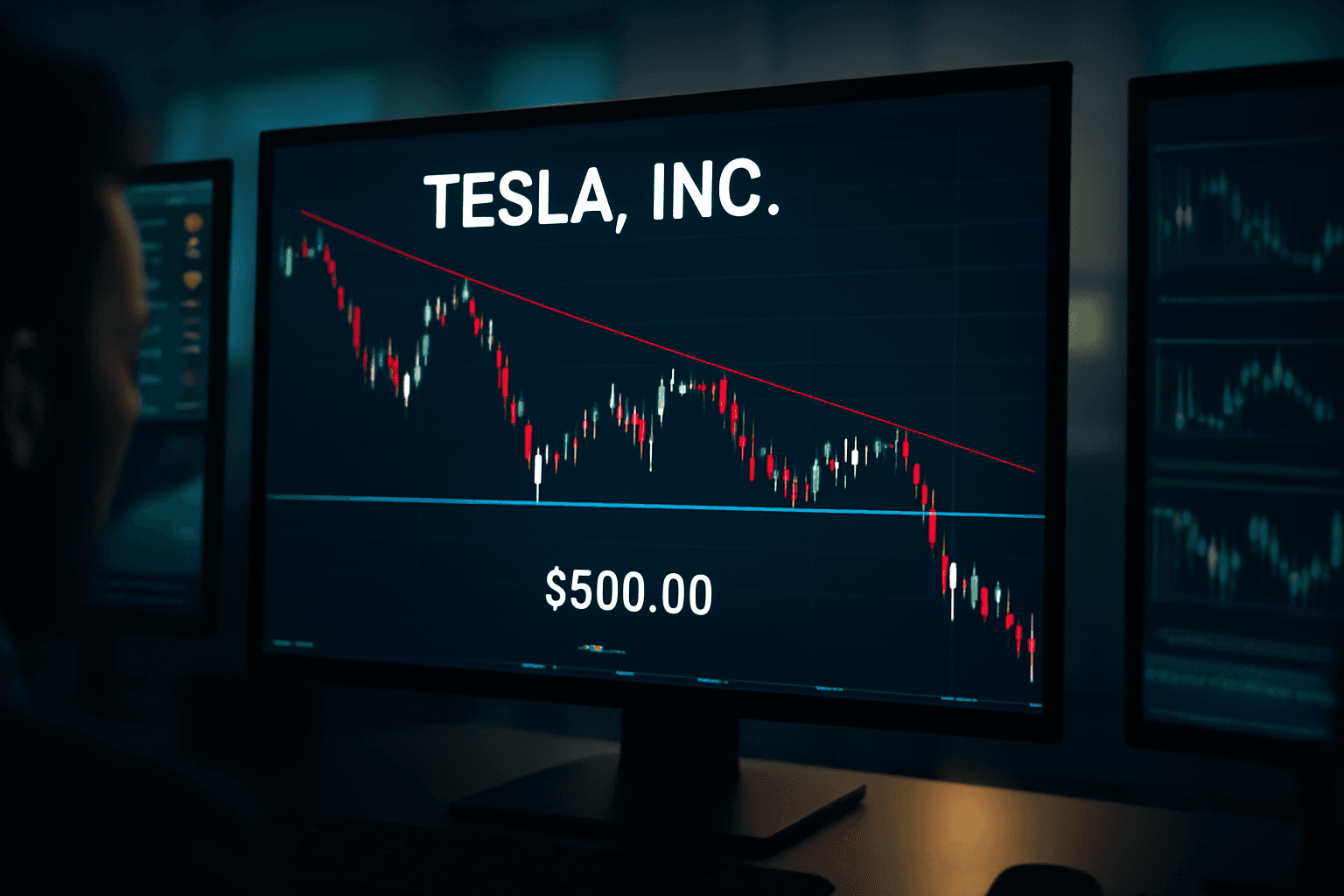 Tesla Stock Faces Key Support Level at $390