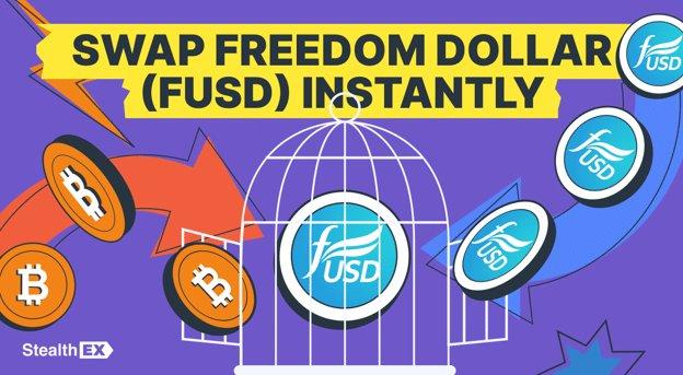 Freedom Dollar (FUSD) Now Available for Exchange on StealthEX