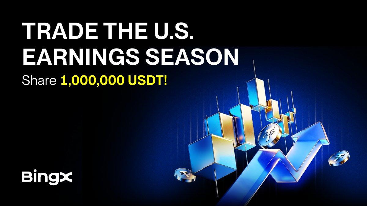 BingX Launches 1 Million USDT Trading Campaign for Earnings Season