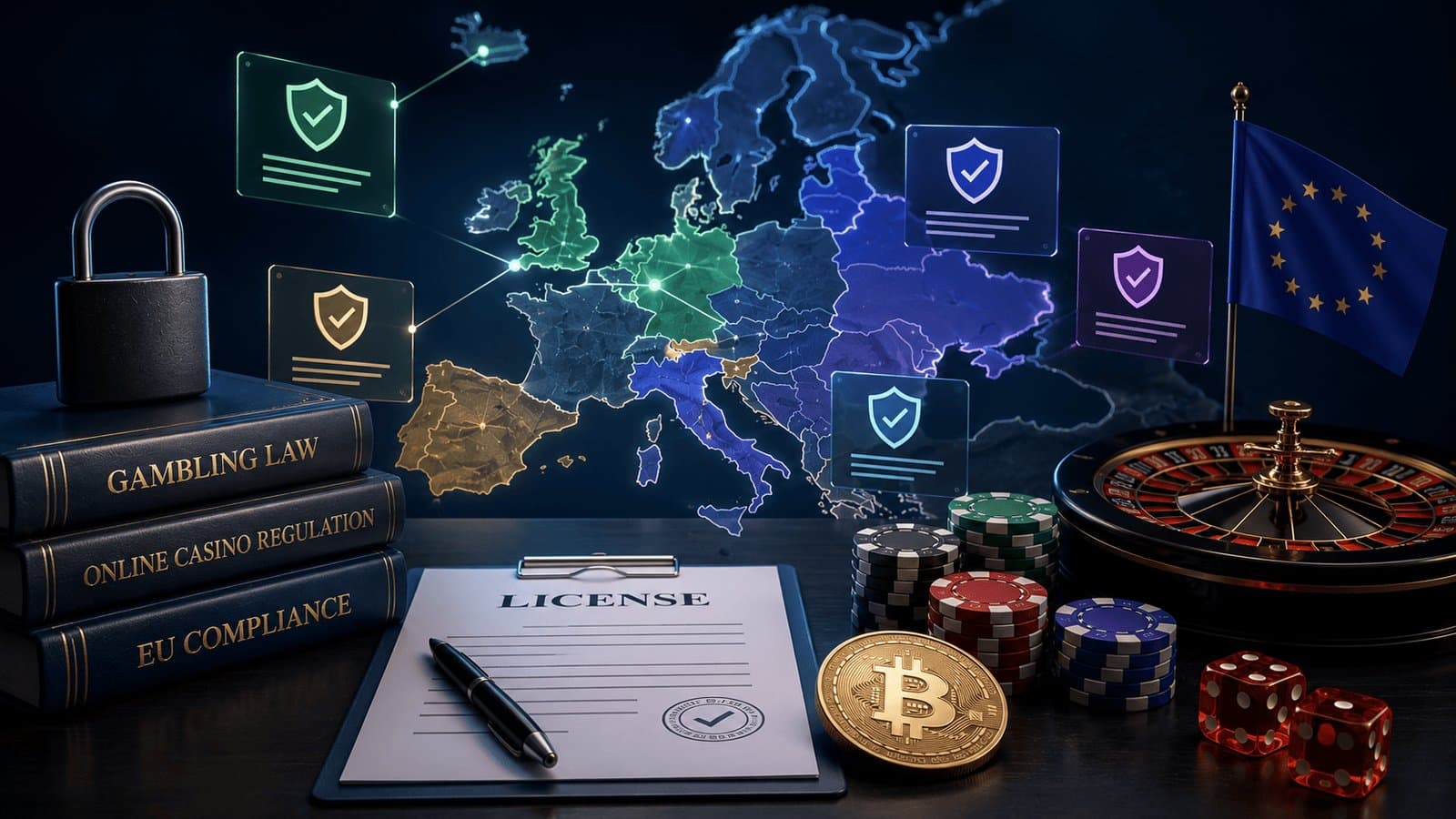 European Crypto Casino Licenses Vary Greatly in Player Protection
