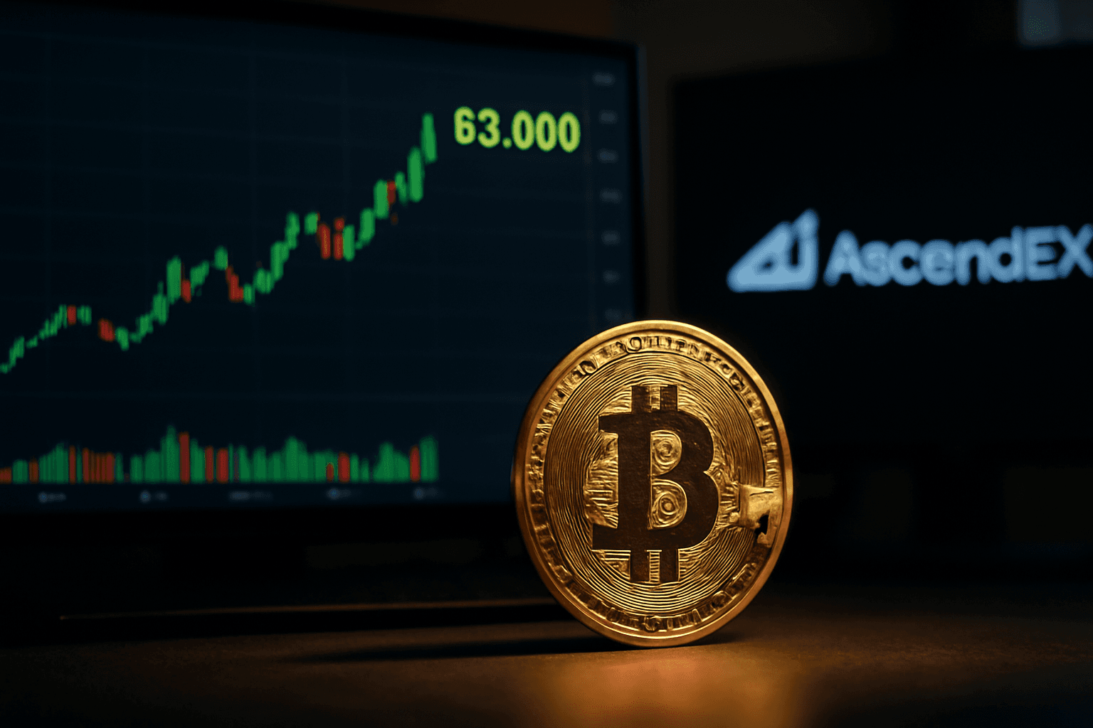 Bitcoin Surpasses $63,000 as AscendEX Shuts Down Operations