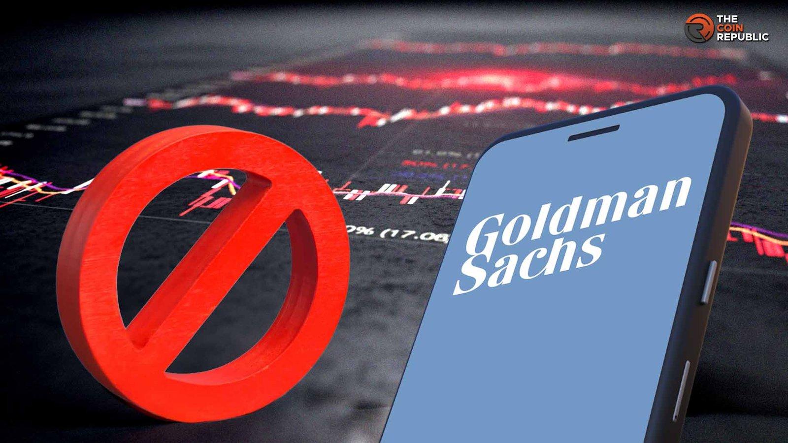 Goldman Sachs Implements New Restrictions on Employee Prediction Market Trades