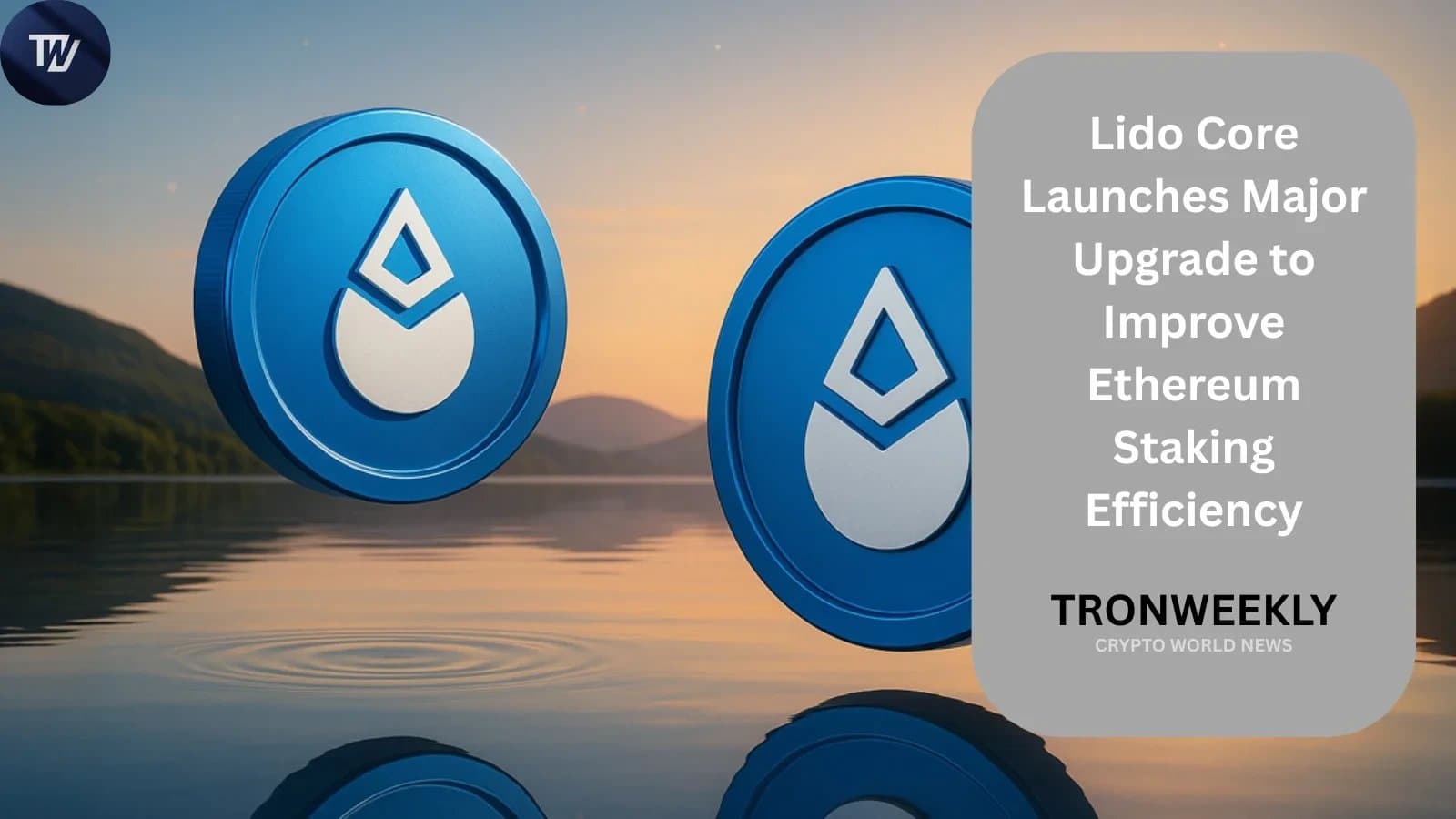 Lido Core Upgrade Boosts Ethereum Staking Efficiency and Validator Capacity