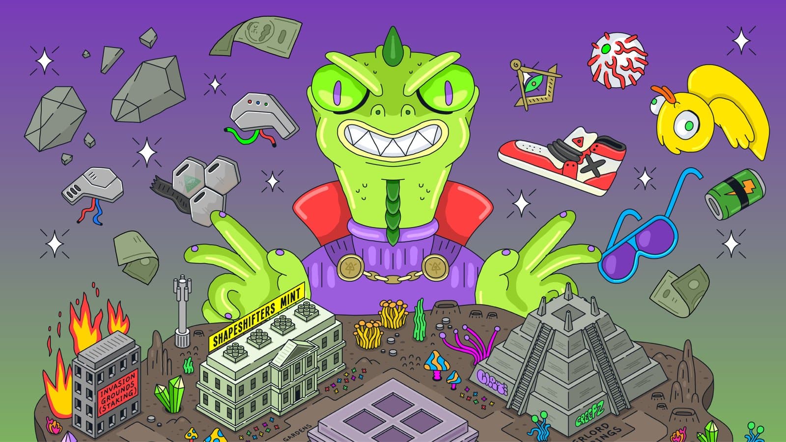 Creepz NFT Lands New Owner as Psychrome Returns to Lead Creative Direction