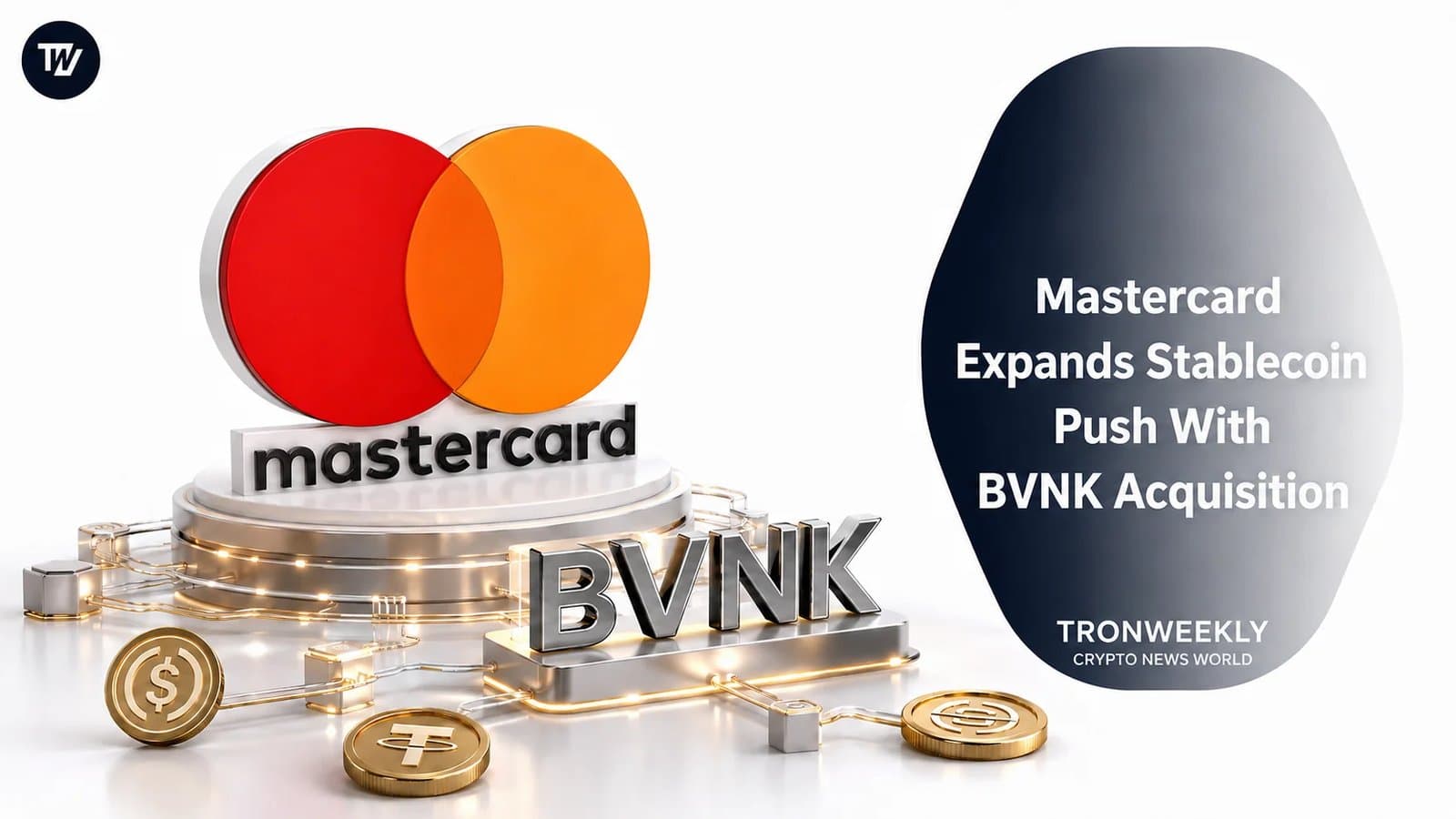 Mastercard seals BVNK deal, now controls stablecoin plumbing across 130 countries