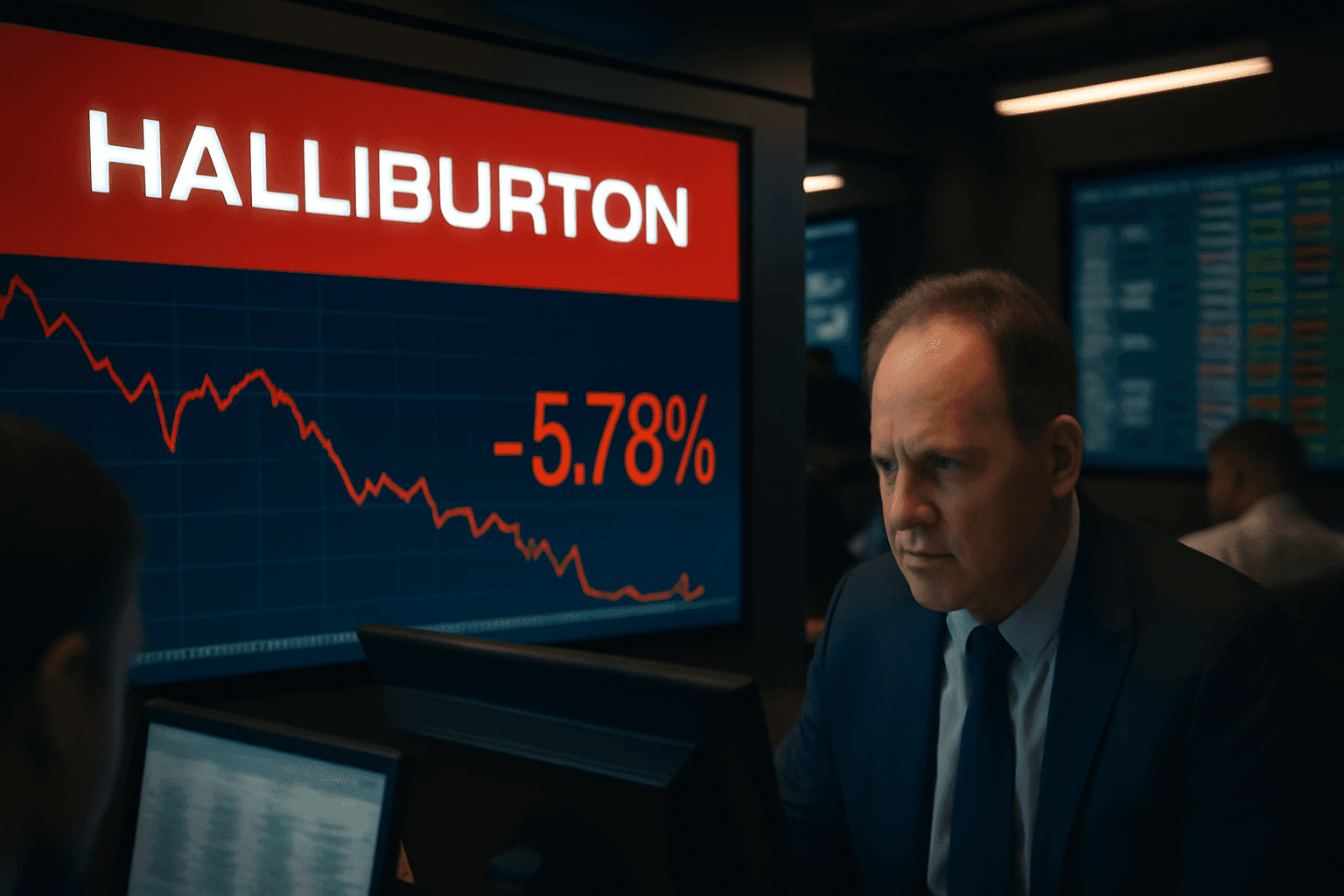 Halliburton Shares Fall Over 5% Despite Q2 Earnings Beat Amid Middle East Tensions