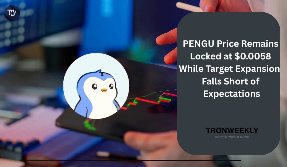 PENGU Price Stabilizes at $0.0058 Amid New Retail Launch