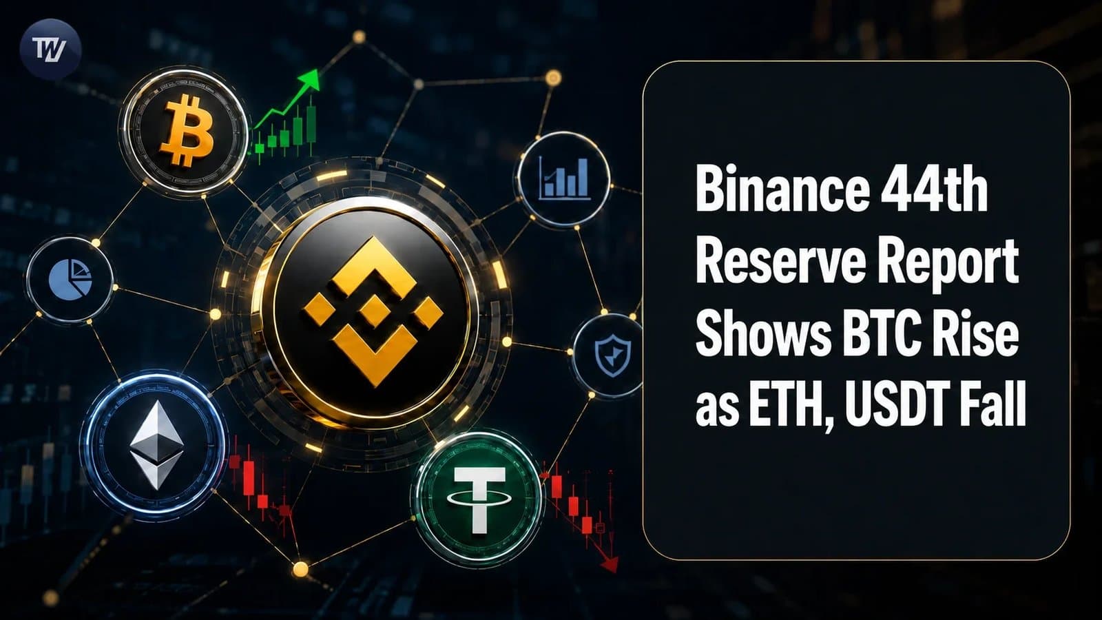 Binance Reports Increase in Bitcoin Holdings, Decline in Ethereum and Tether