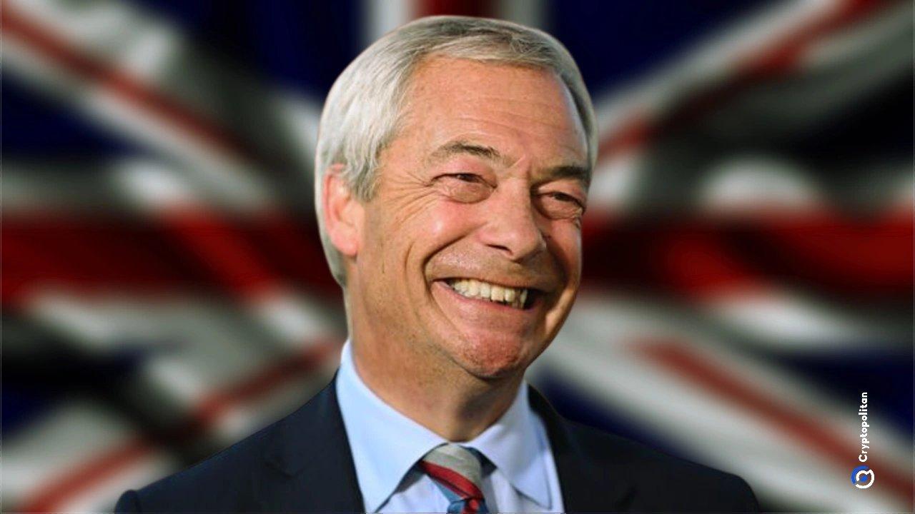 Nigel Farage Resigns as Clacton MP Amid Crypto Donation Controversy