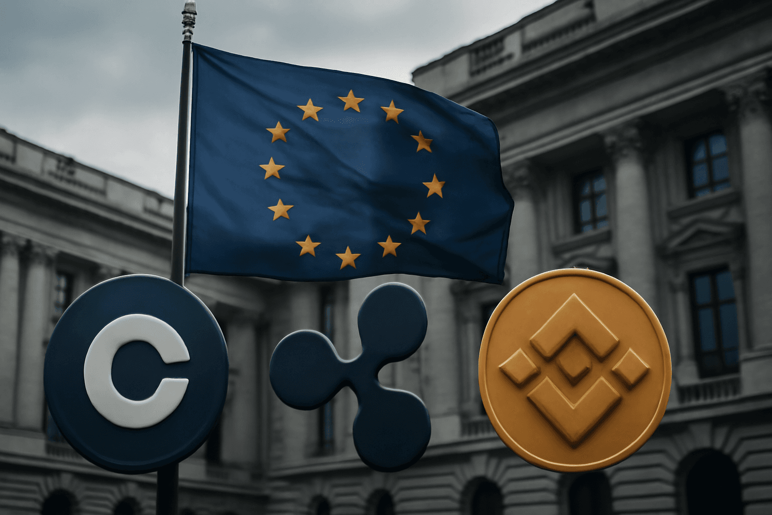 Coinbase and Ripple Expand EU Presence as Binance Withdraws