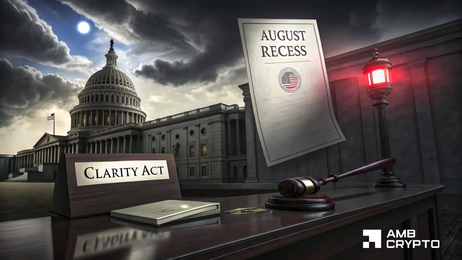 Senate Schedule Leaves CLARITY Act Off the Table as August Recess Looms