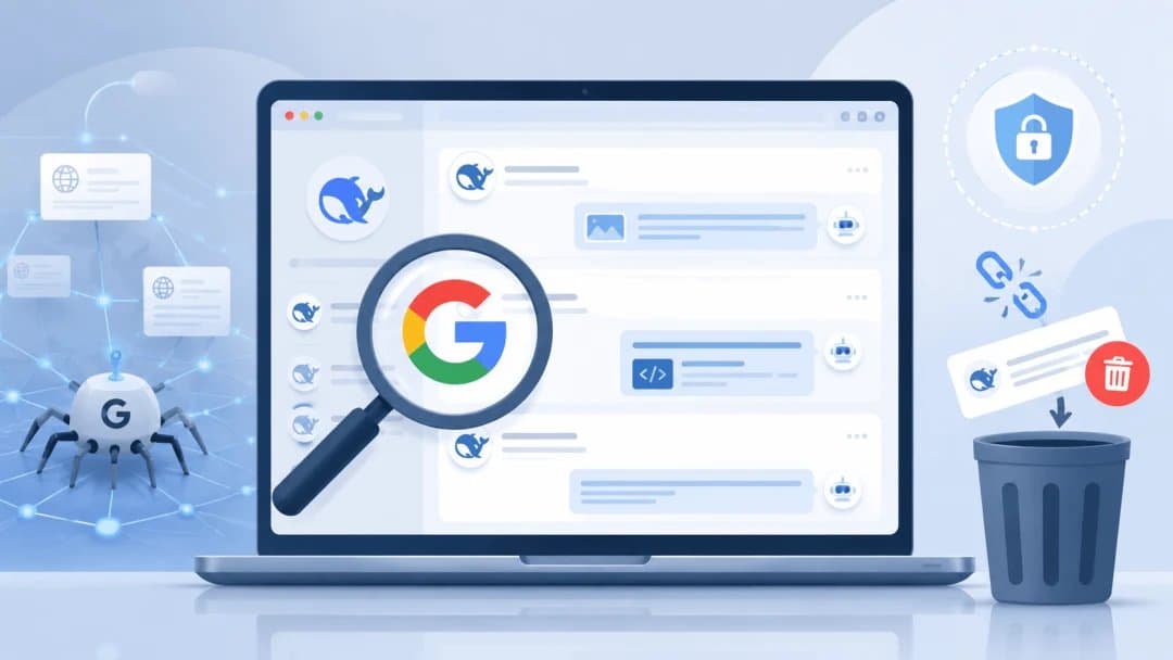 Google Indexes Thousands of Shared DeepSeek Chats, Raising Privacy Concerns