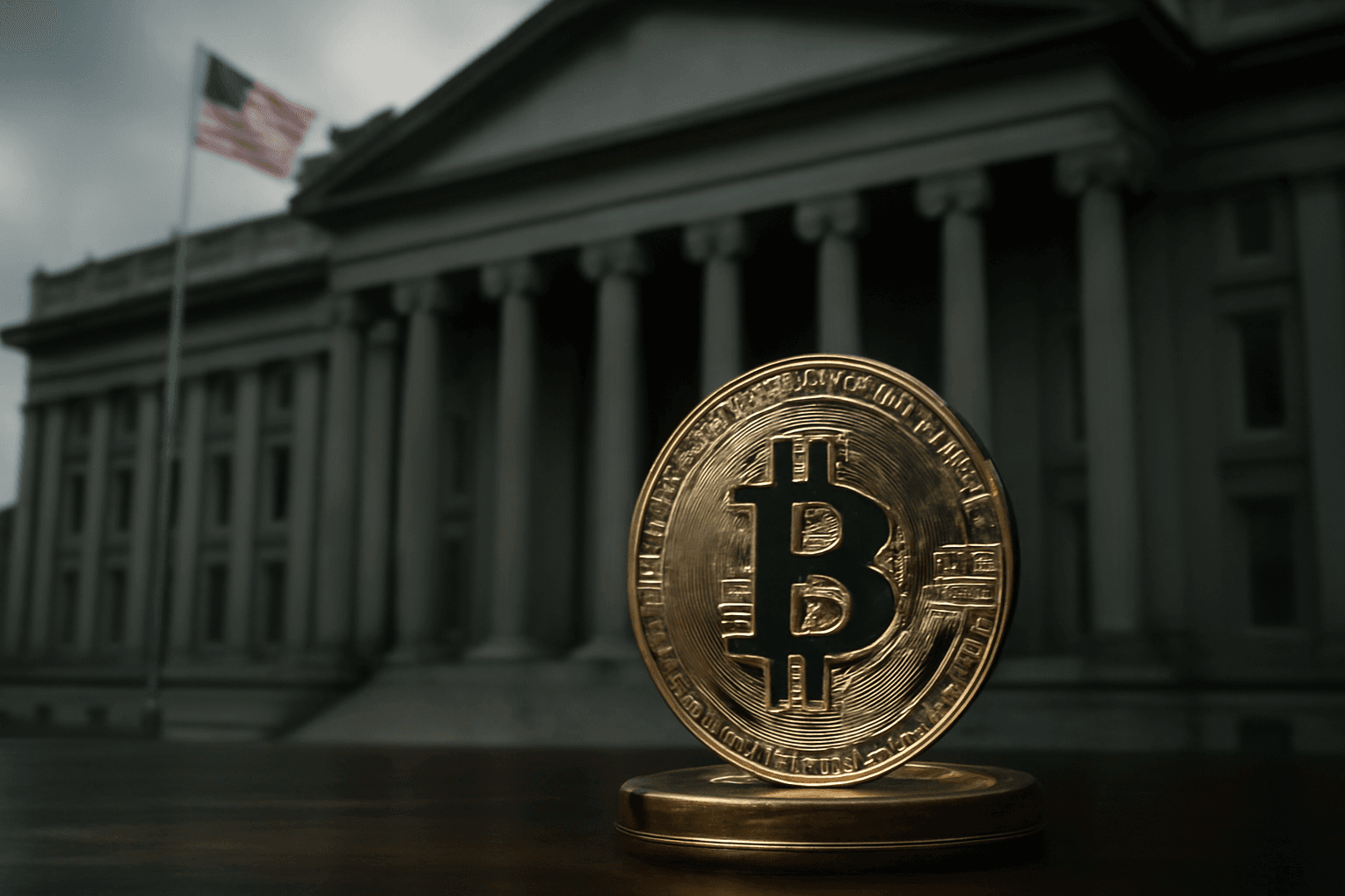 US Strategic Bitcoin Reserve Stalled Amid Treasury Dispute