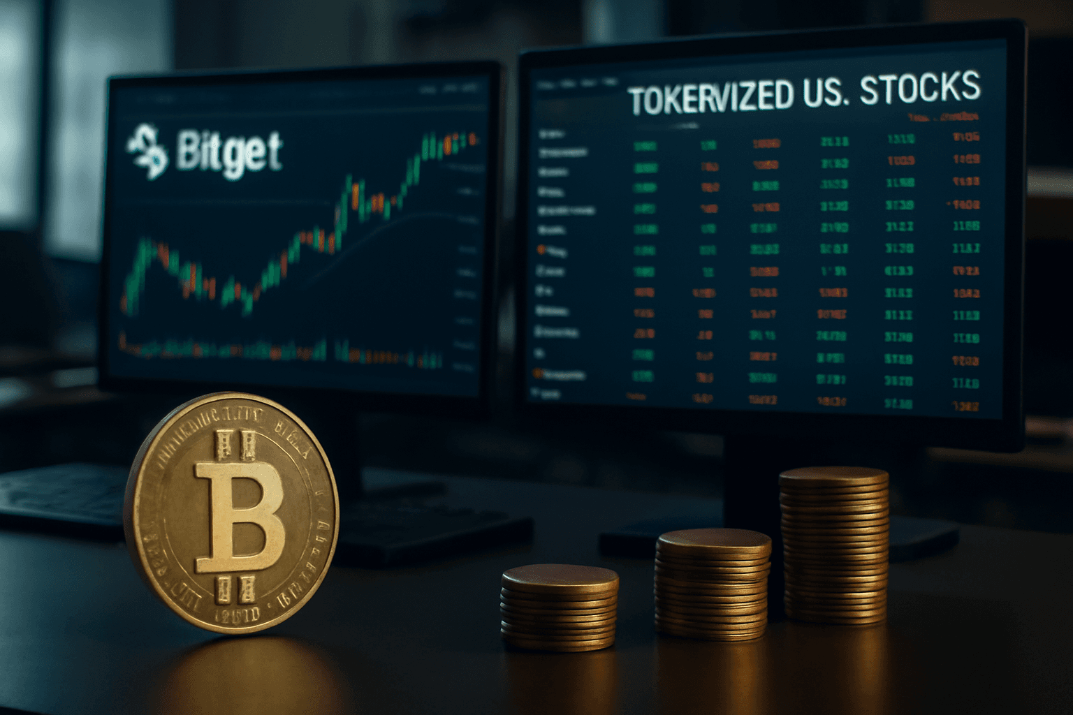 Bitget Integrates 100 Tokenized U.S. Stocks into Unified Margin System