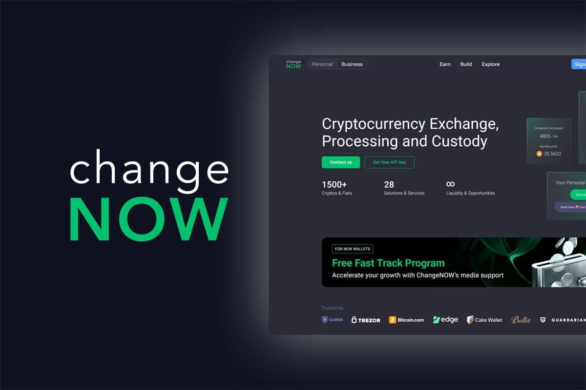 ChangeNOW's API Offers Access to 1,500+ Cryptocurrencies for Businesses