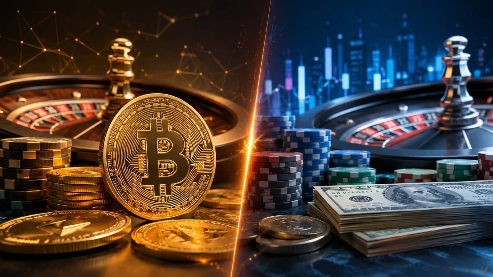 Comparing Bitcoin and Fiat Online Casinos: Operational Differences