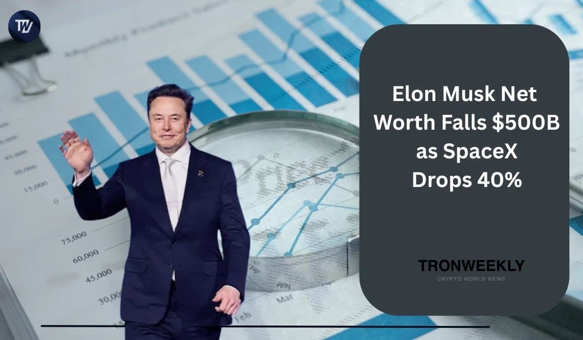 Elon Musk Experiences $500 Billion Drop in Net Worth Due to SpaceX Valuation