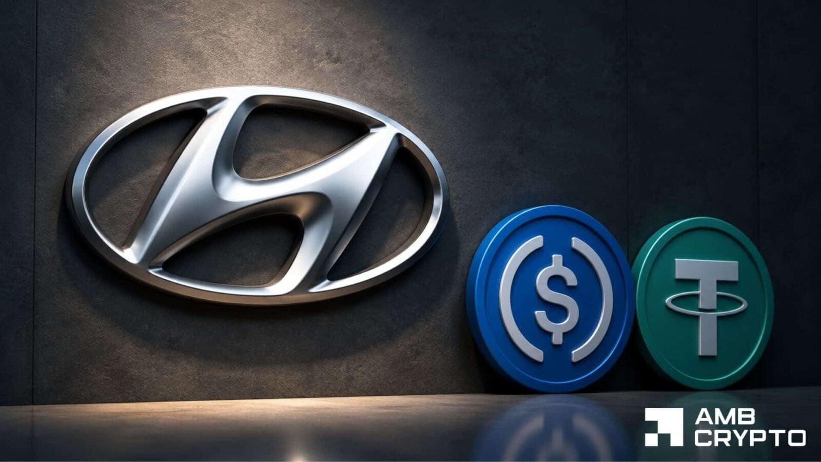 Hyundai Leveraging Stablecoins for Faster Internal Transfers
