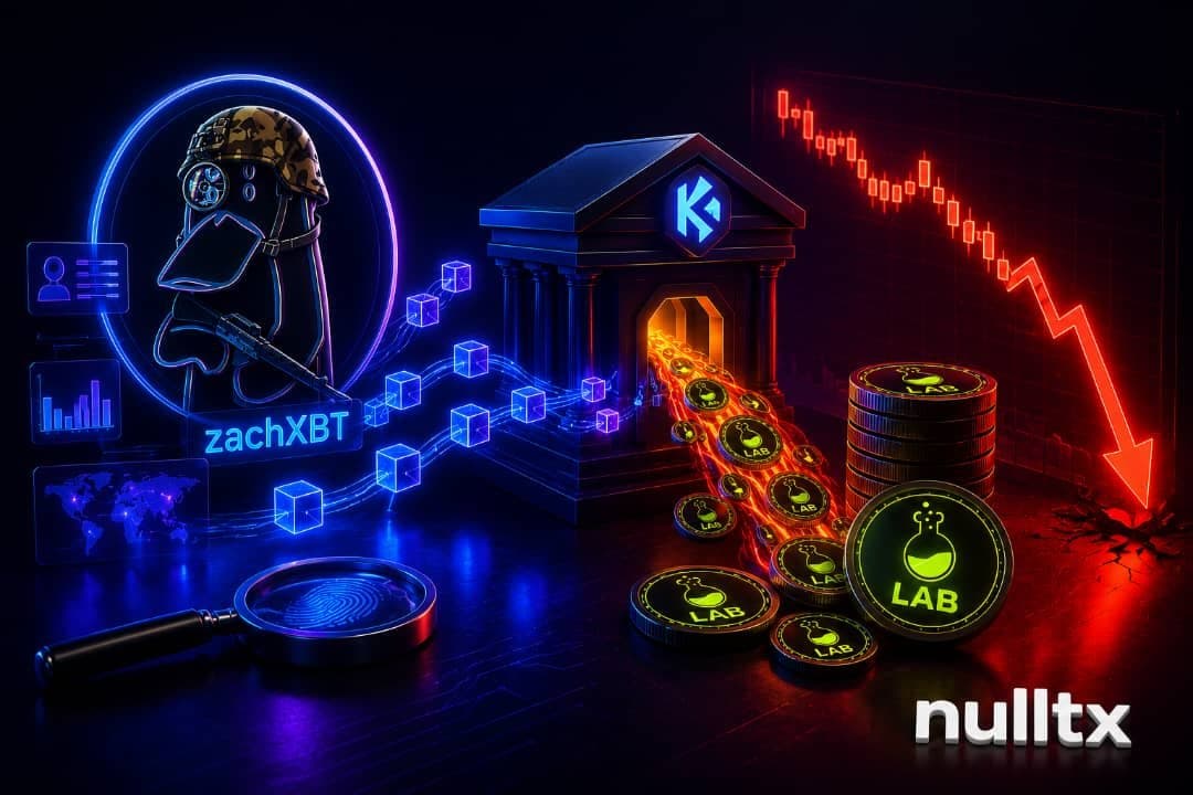 Massive LAB Token Sell-Off Triggers 35% Price Drop
