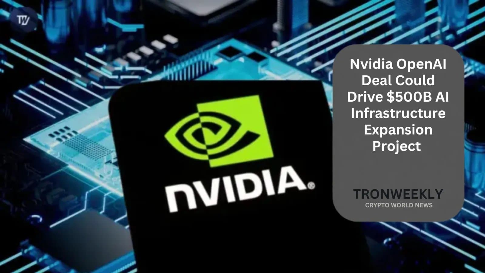 Nvidia Plans $250 Billion Backing for Massive AI Data Center in Ohio