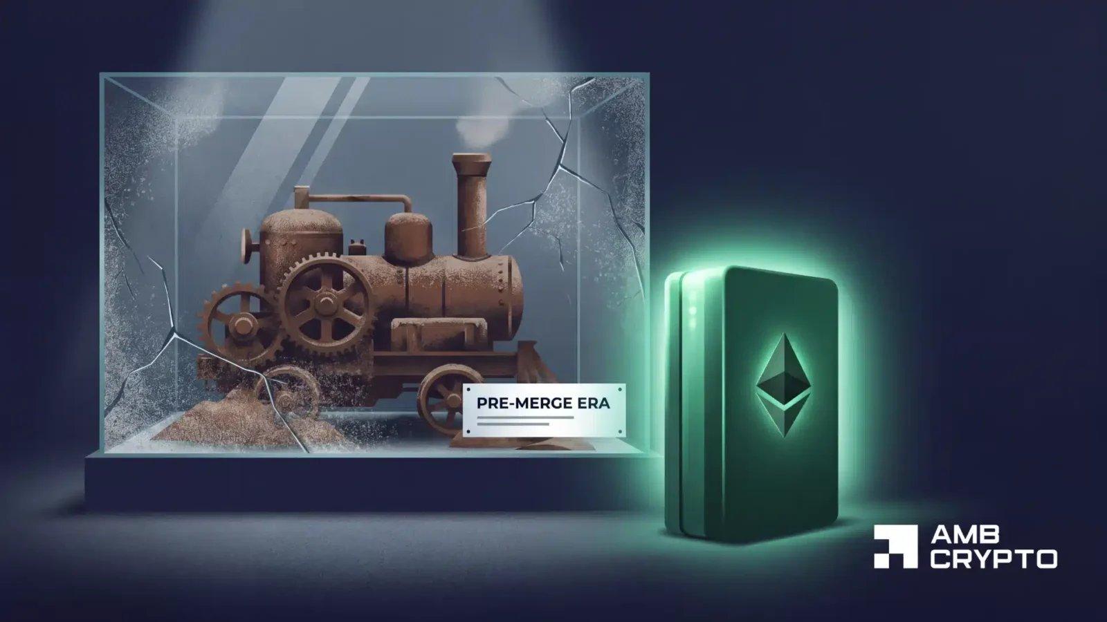 Ethereum's Energy Consumption Dips Below That of British Museum