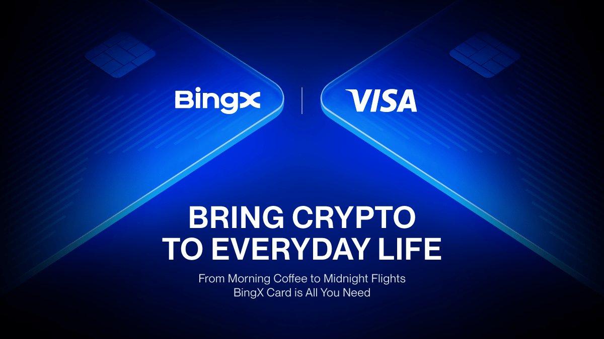 BingX Introduces Visa Debit Card for Seamless Crypto Spending