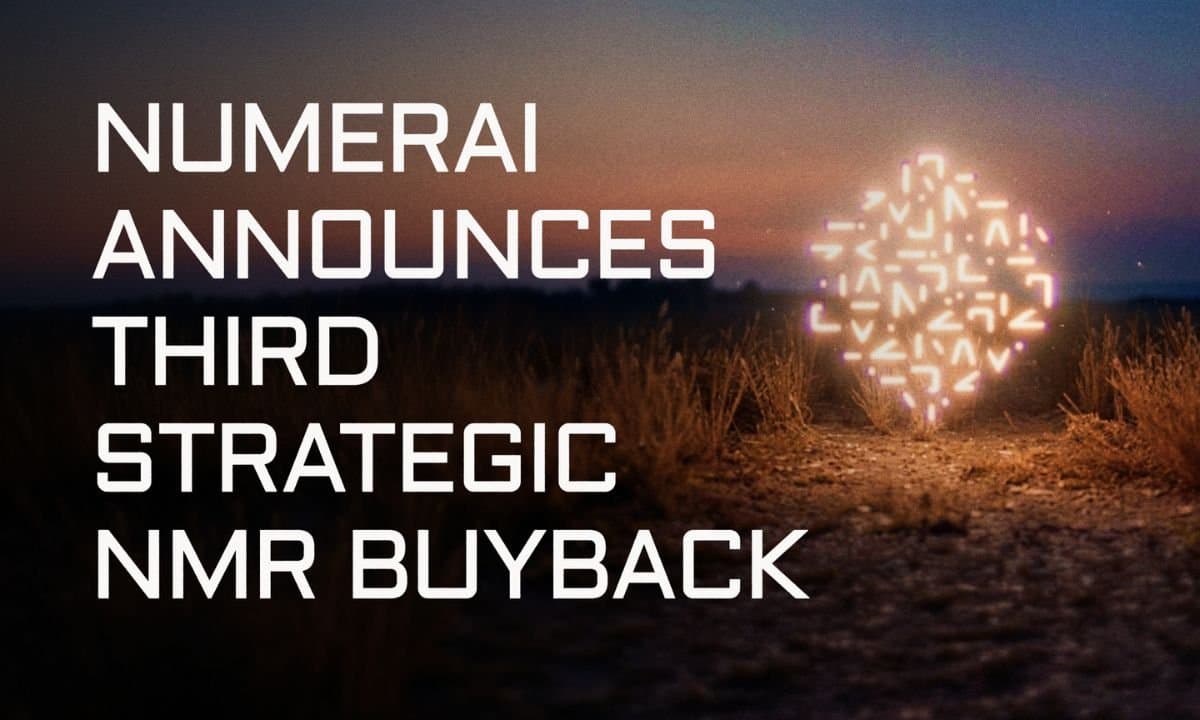 Numerai Raises Total NMR Buybacks to $3.2 Million with Latest Purchase