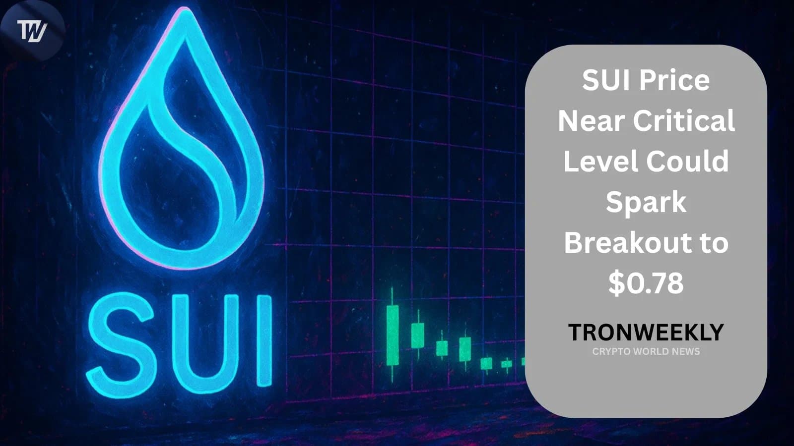 SUI Approaches Key Support Level, Potential for Rally Near $0.78