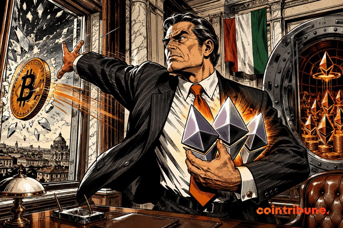 Italy's Biggest Bank Ditches Bitcoin, Triples Down on Ethereum