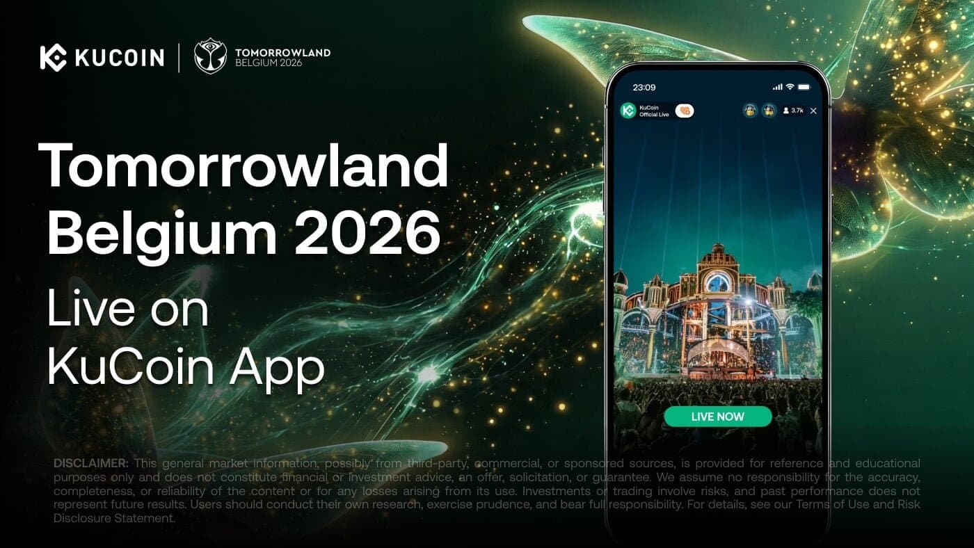 KuCoin Partners with Tomorrowland for Exclusive Livestream Event