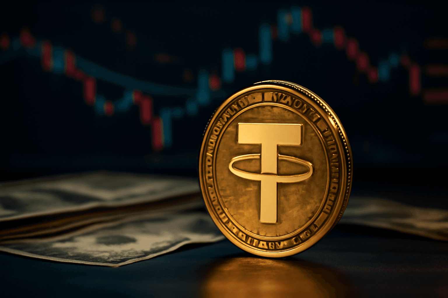 Tether’s $1.5 Billion Profit Masks Sharp Drop in Reserve Cushion Amid Rate Pressures