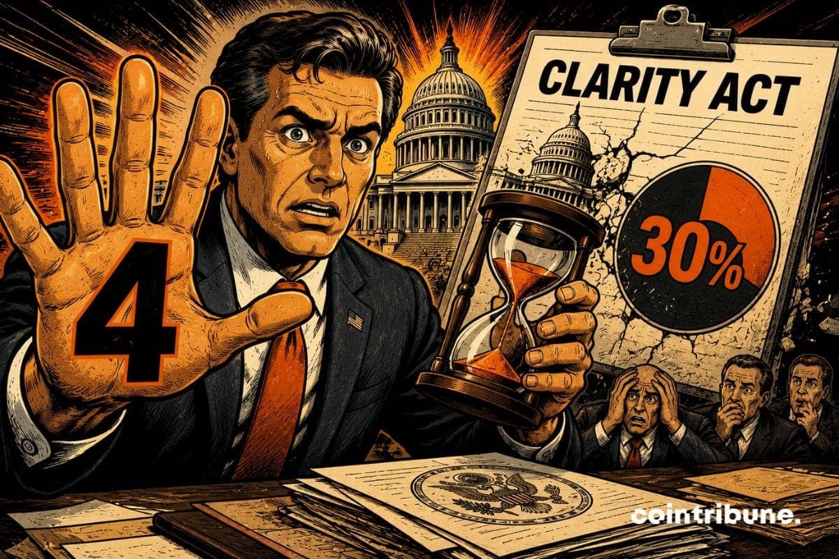 CLARITY Act Faces Critical Senate Deadline With Slim 30% Chance