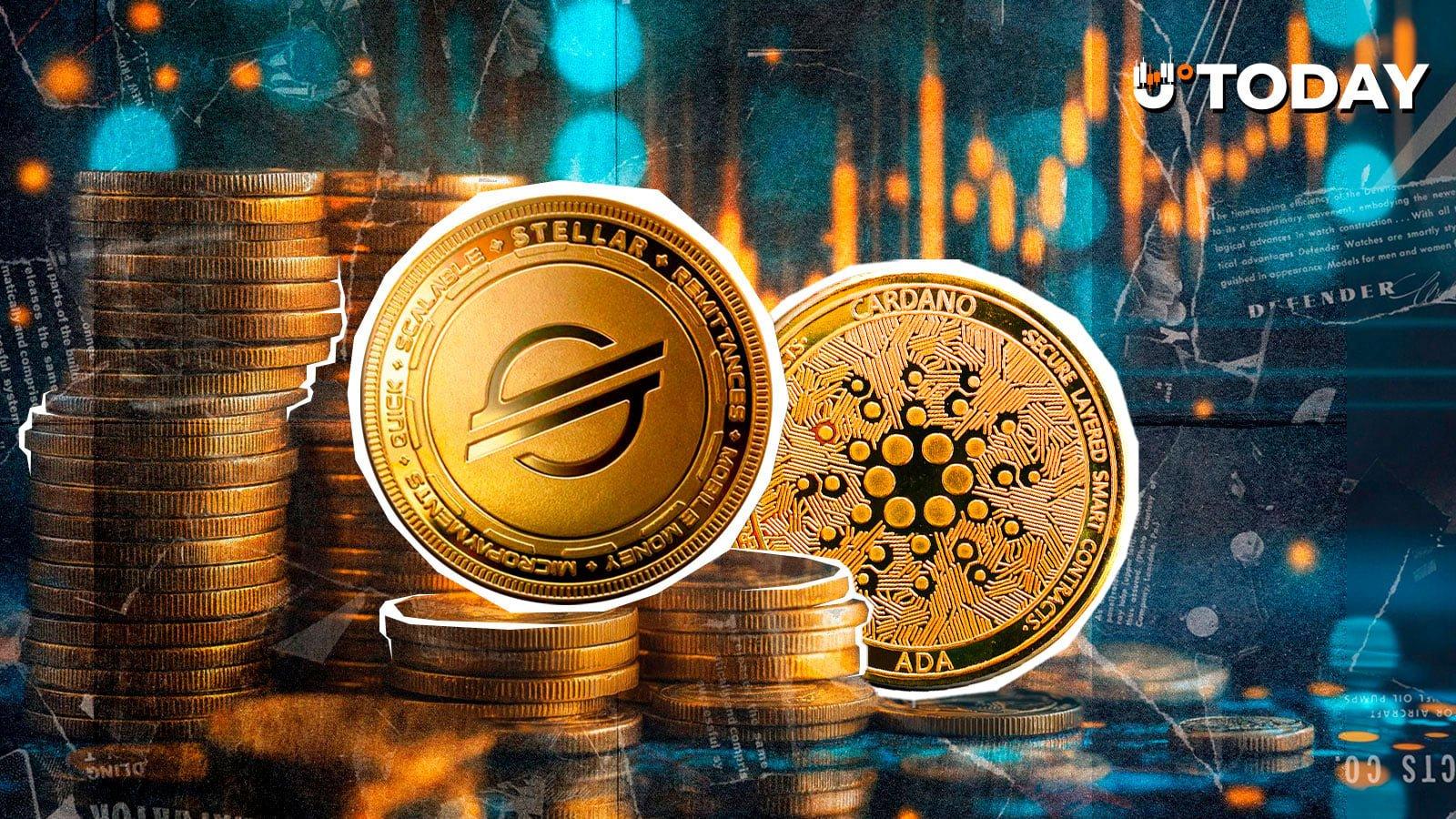 Cardano Surpasses Stellar in Cryptocurrency Rankings Following Recent Gains