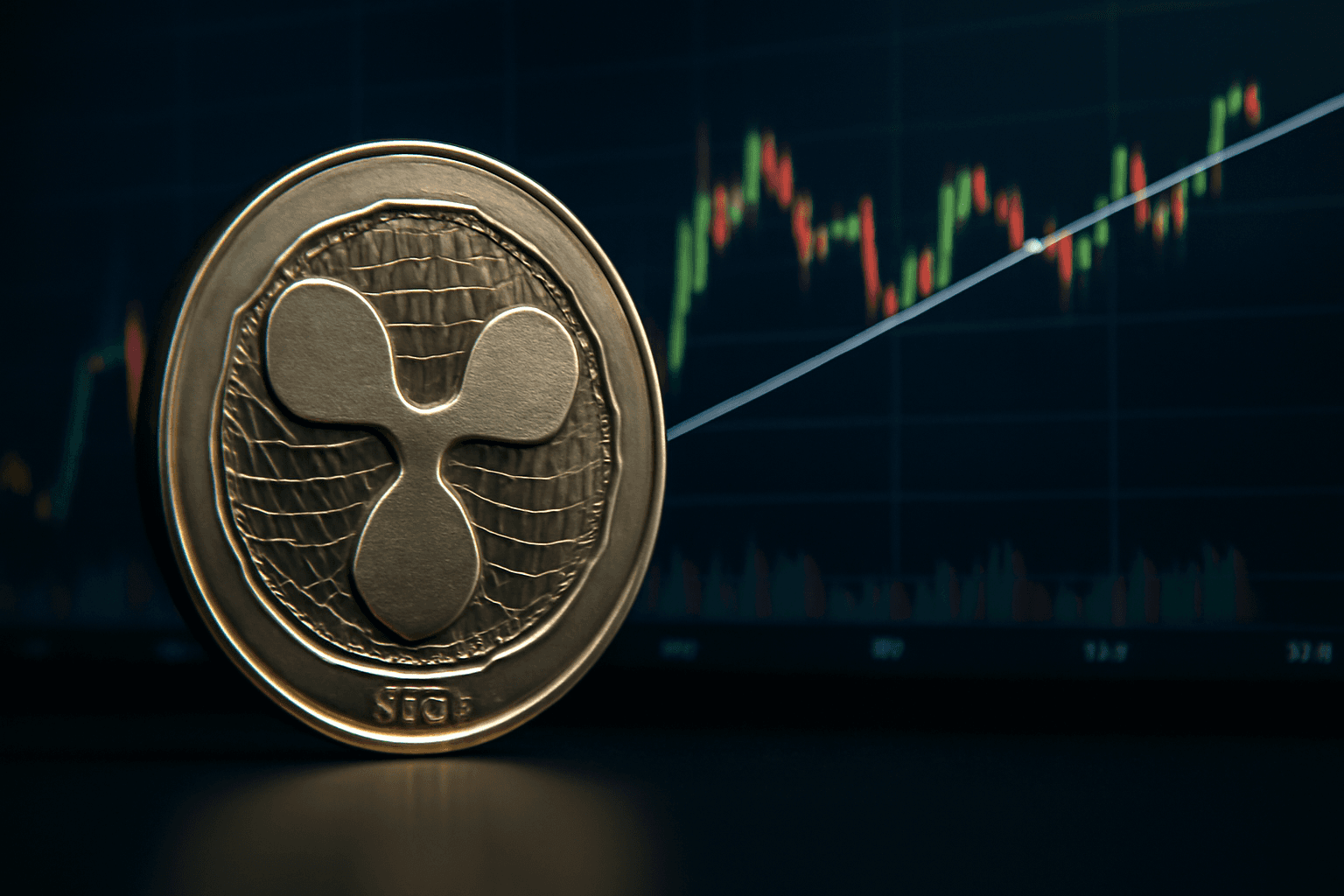 XRP Faces Key Resistance as Price Flirts with Trendline Breakout