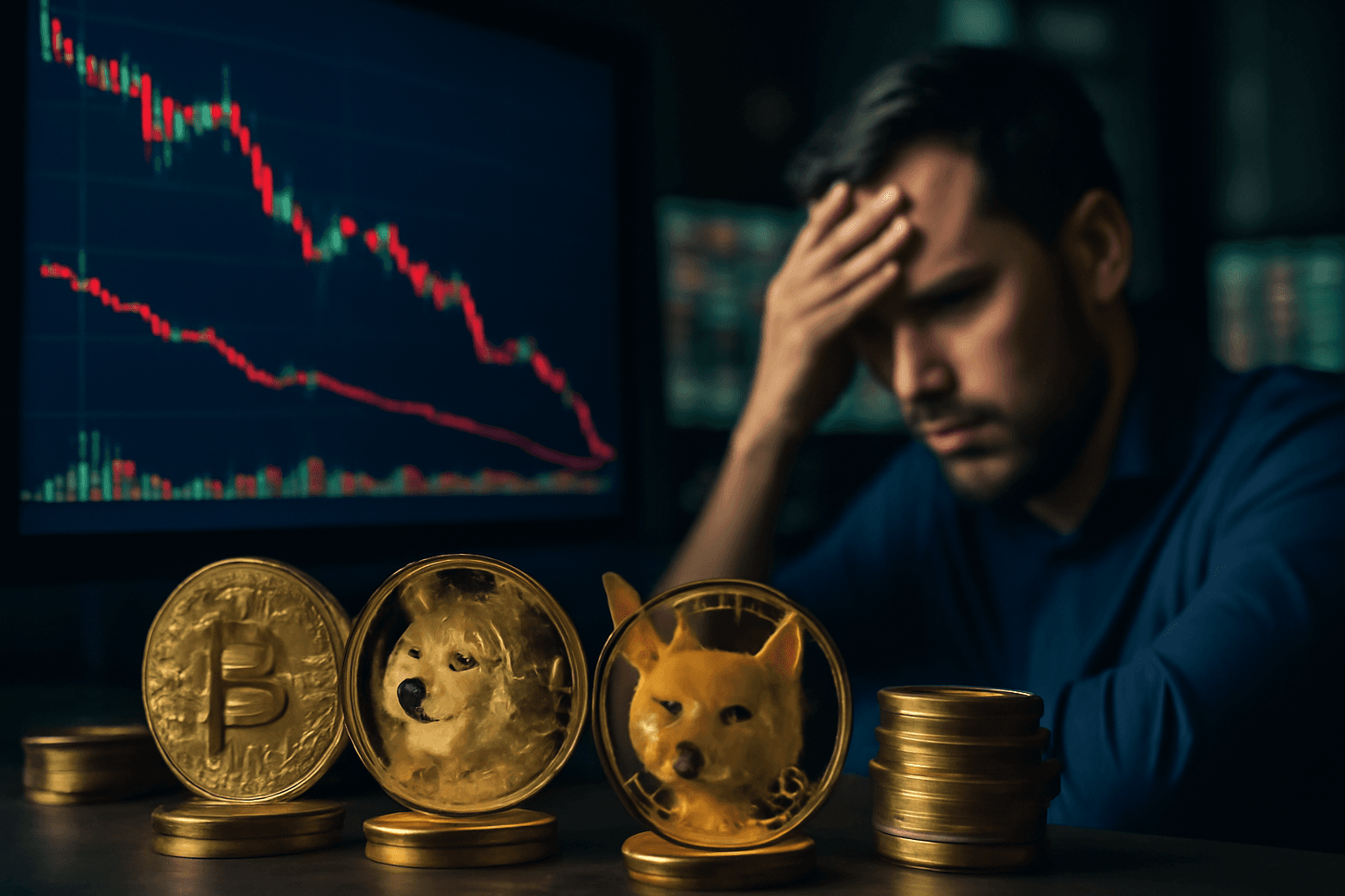 Digital Assets Experience Decline as Meme Tokens Underperform