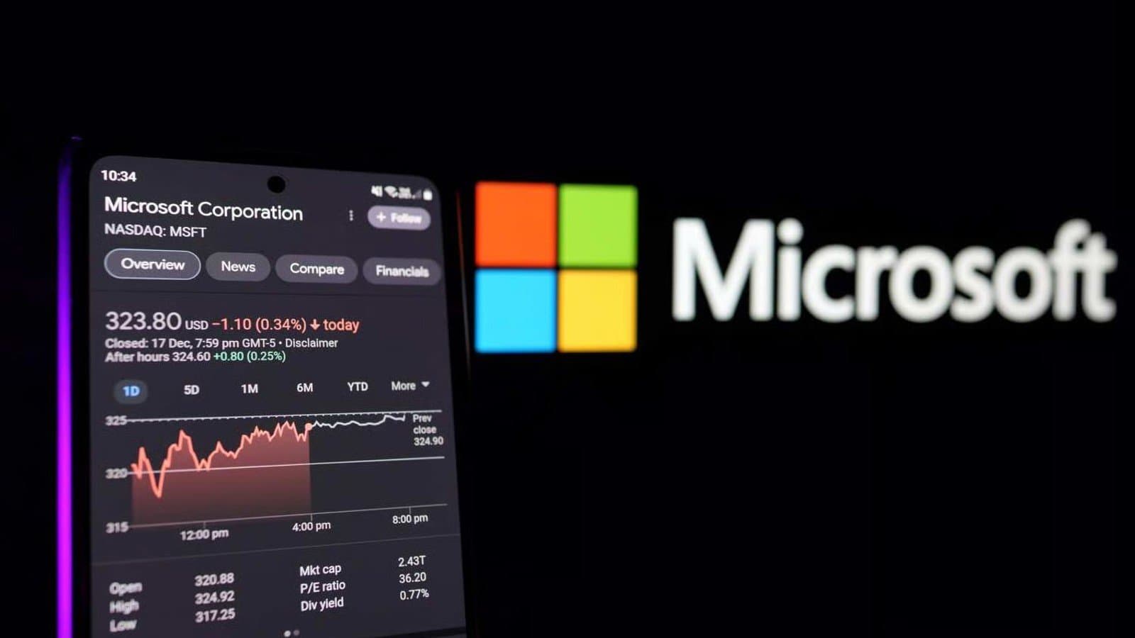 Microsoft executive sells $2.4 million in stock just as company hits 2026 peak