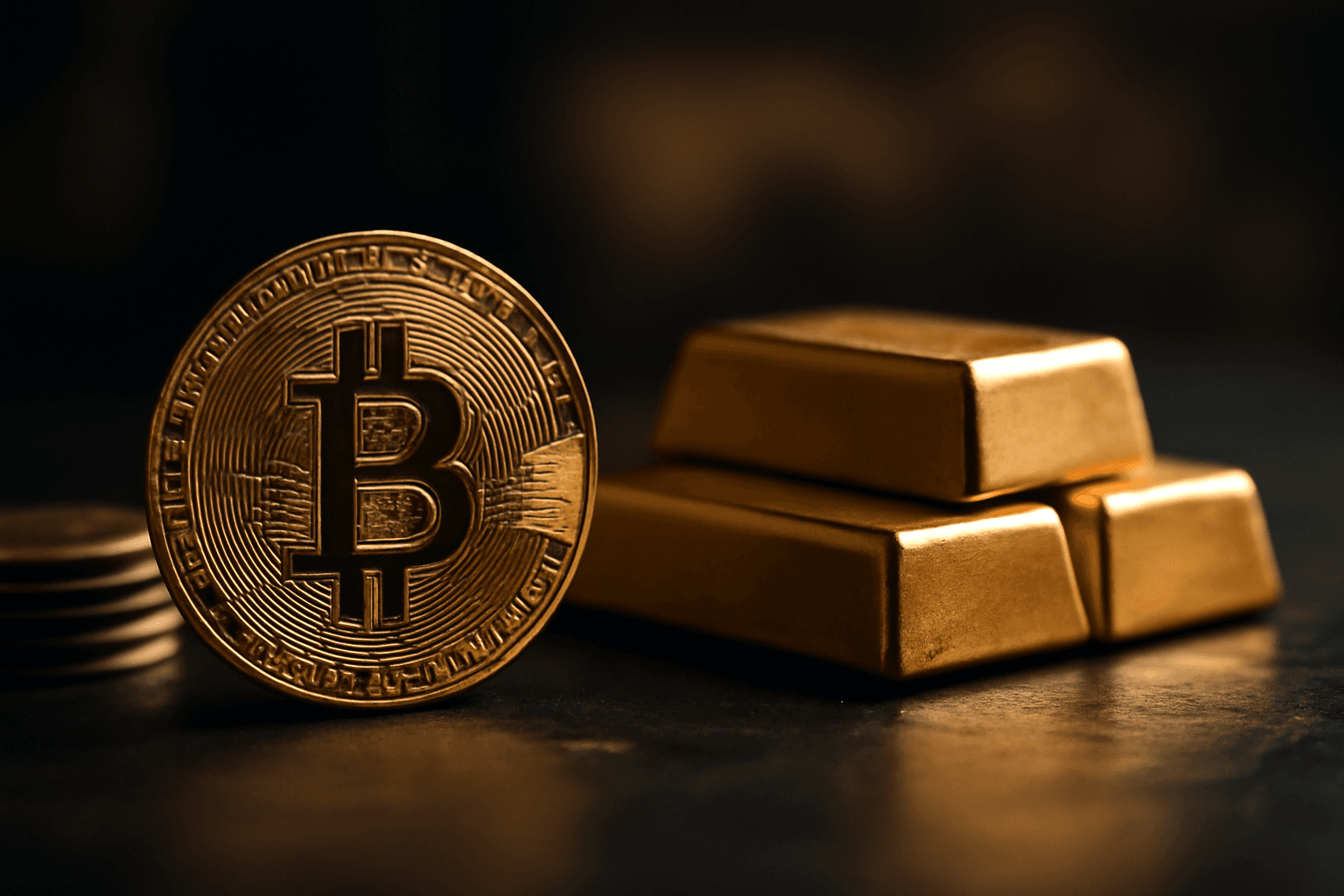 Bitcoin barely moves as Fed pauses rate hikes and gold shines