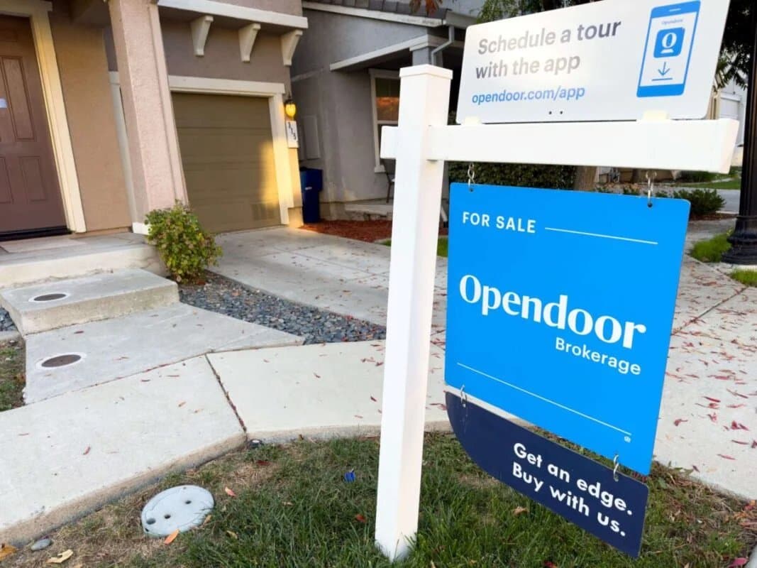 Opendoor Shares Slide Over 12% Following Weak Housing Data and Market Selloff