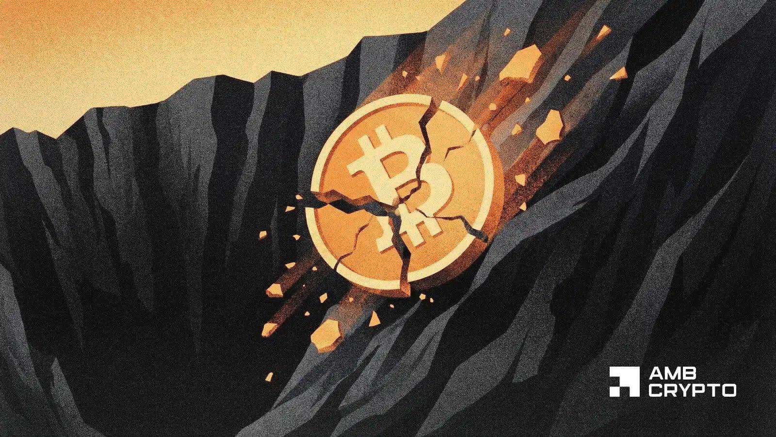 Bitcoin Faces Challenges as Coinbase Index Shows Negative Trend
