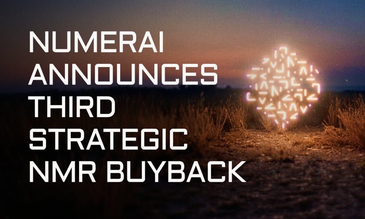 Numerai Raises Total NMR Buybacks to $3.2 Million with Recent $1.2M Acquisition