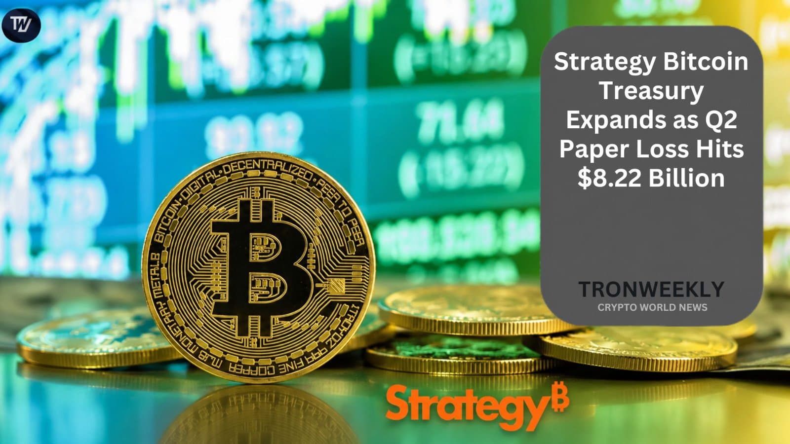 Strategy Bitcoin Expands Holdings Despite $8.2 Billion Paper Loss in Q2