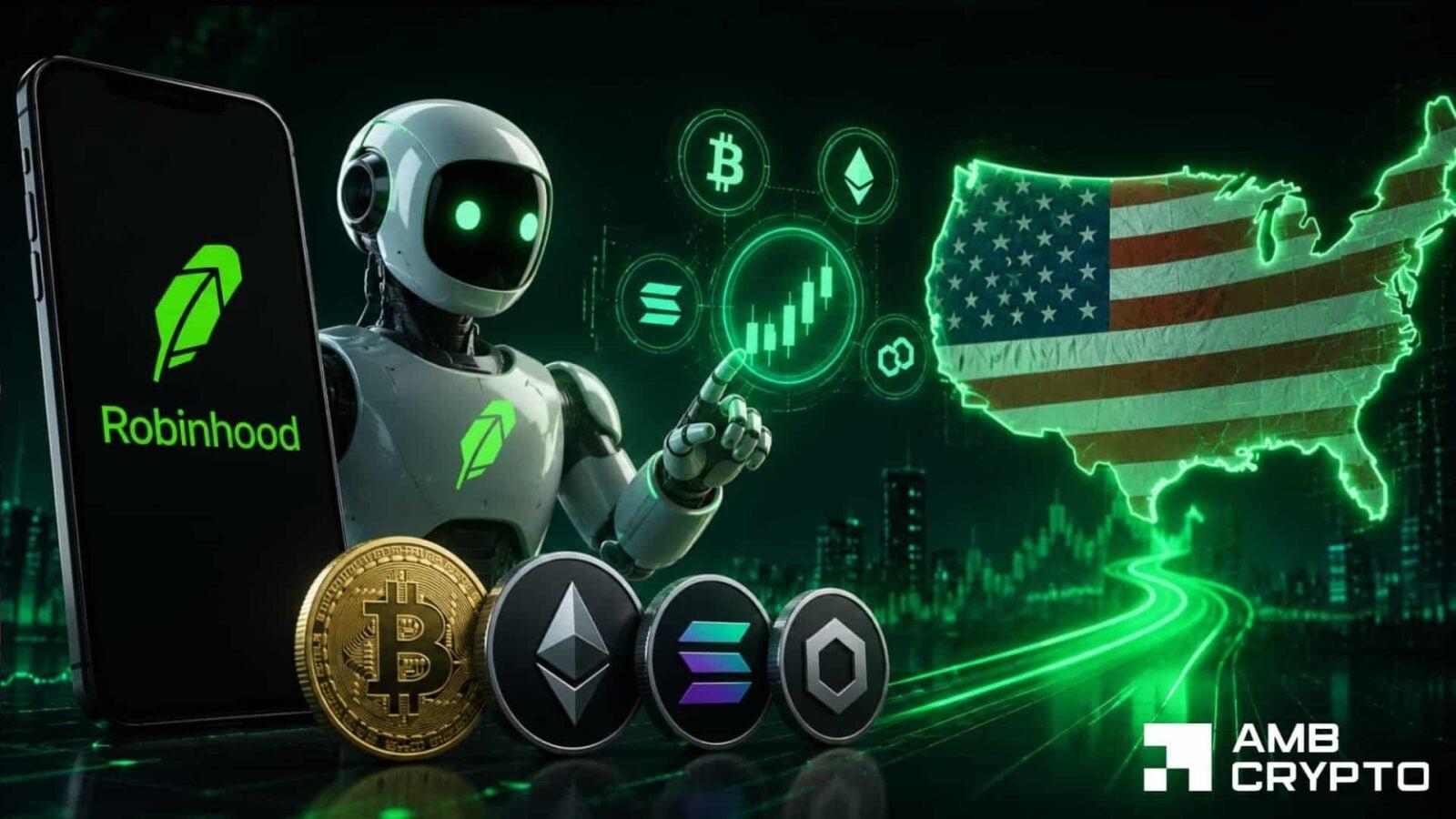Robinhood Introduces AI-Powered Crypto Trading for US Customers