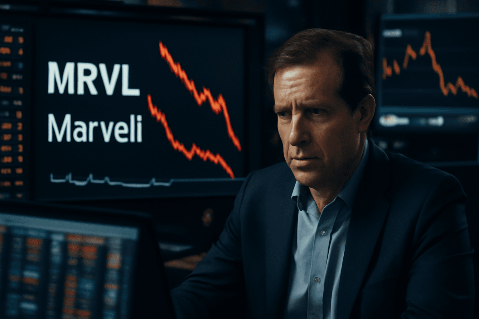 Marvell Technology Shares Drop 8% Amid Chip Market Decline
