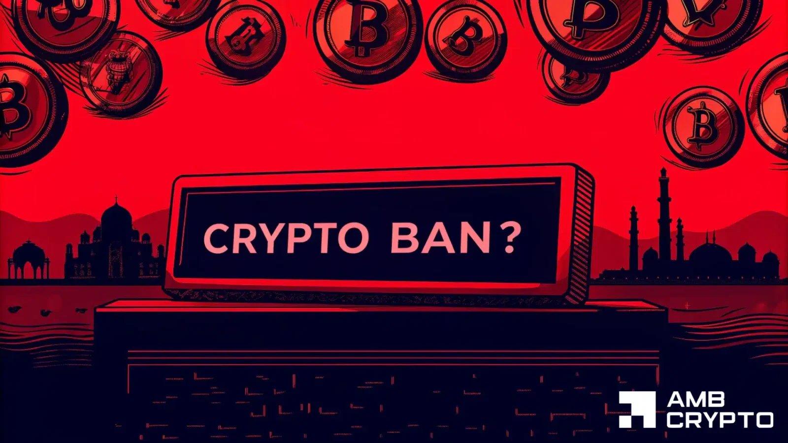 India's Reserve Bank Advocates for Cryptocurrency Prohibition