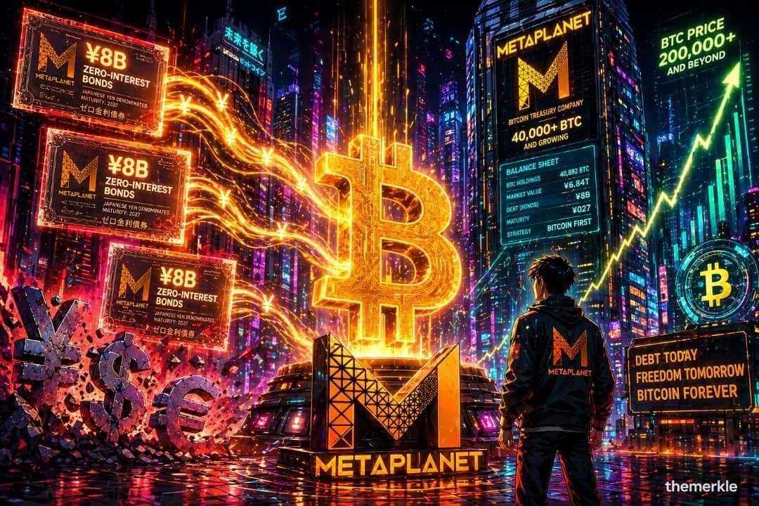 Metaplanet Issues Zero Interest Bonds to Increase Bitcoin Holdings
