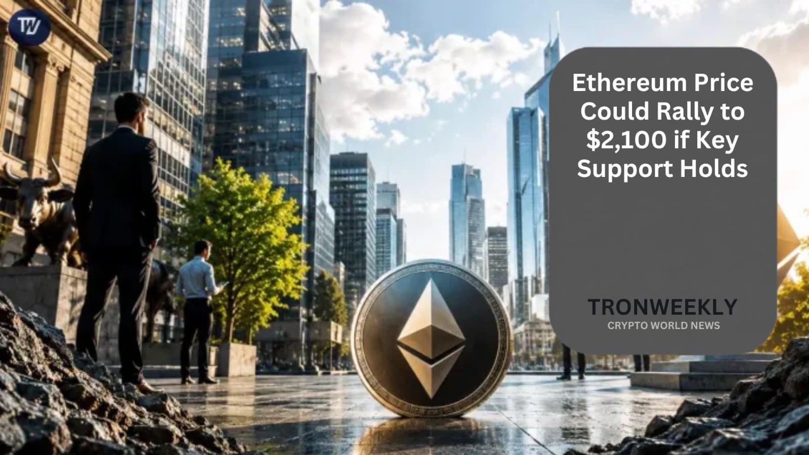 Ethereum Holds Key Support Near $1,850, Eyes Potential Rally to $2,100