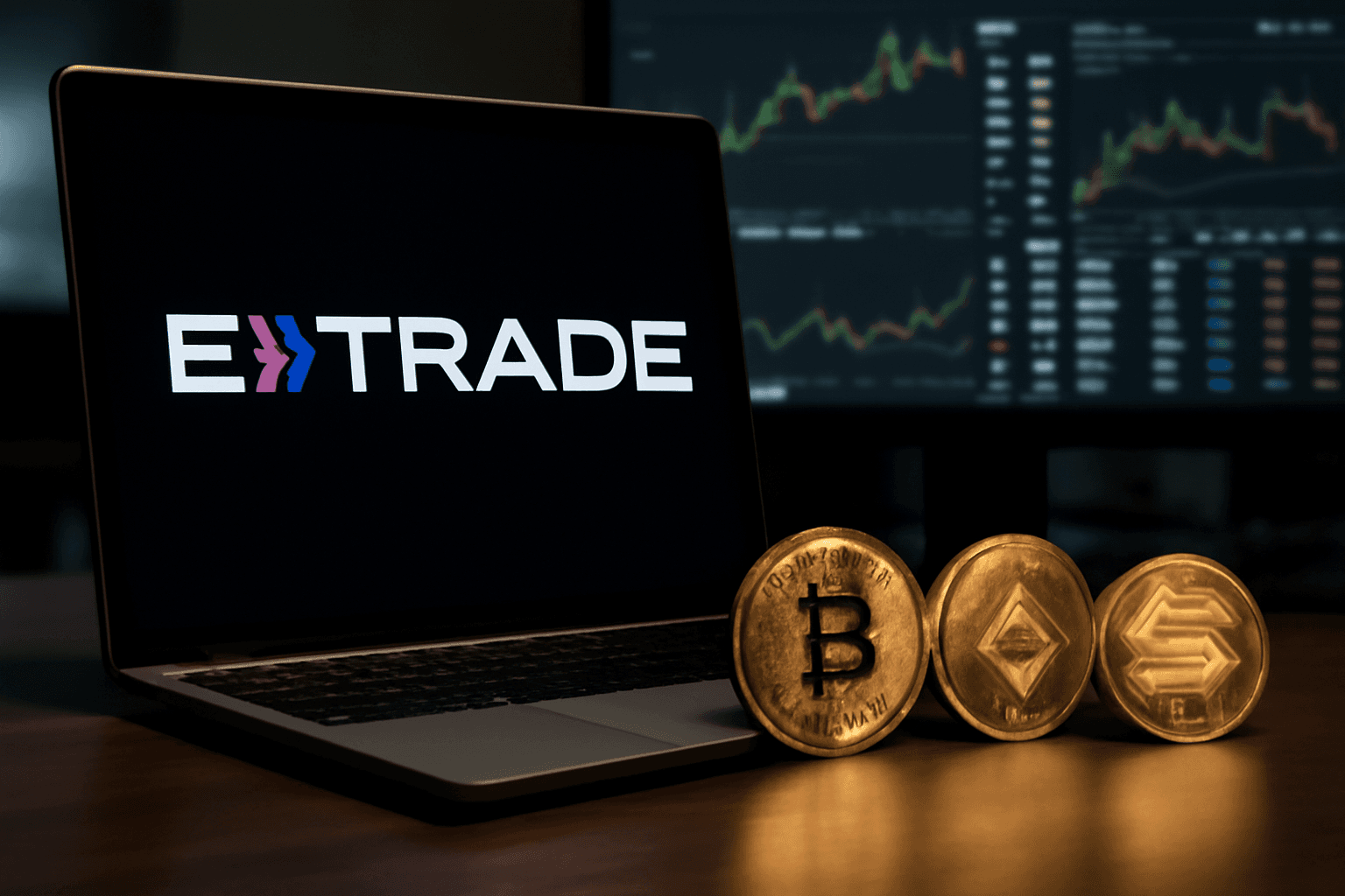 E*TRADE Now Offers Direct Trading of Bitcoin, Ethereum, and Solana