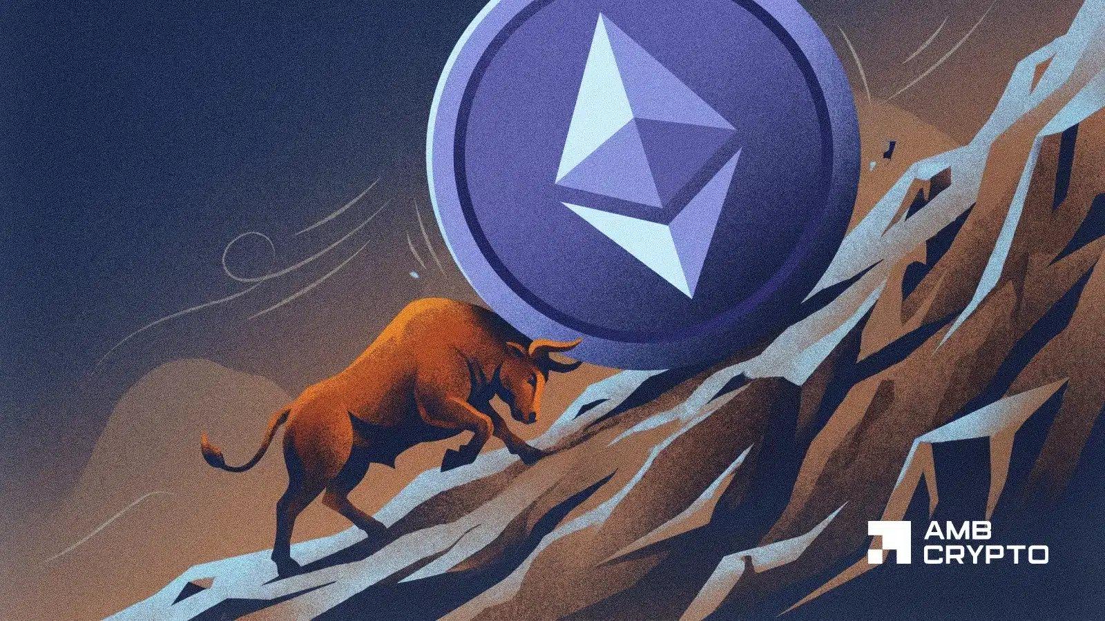 Ethereum Faces Crucial Support Level Amid Rising Short Bets